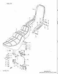 Cushion,seat head (45147-23450-000)