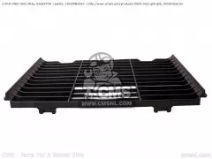 Решетка радиатора GRILLE RADIATOR (19032-MBZ-G00)