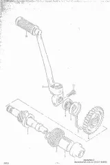 Guide,kick shaft spr (26221-46000-000)