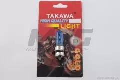 Лампа P15D-25-1 (1 ус) 12V 18/18W супер біла mod:A блістер (TAKAWA)