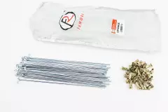 Спиця переднього колеса 19 L=208мм, D=3мм, 36шт Loncin LX200GY-3, (FENGRI), Срібний