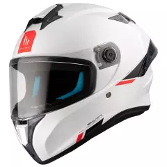 Шолом MT Targo S Solid, Білий глянцевий, XXS