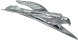 Накладка переднього крила KURYAKYN ORNAMENT EAGLE (7333)