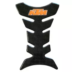 Наклейка на бак KTM універсальна карбон