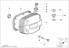 Кольцо круглого сечения (11141340901)