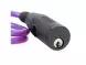 Трос протиугінний Oxford OF03 Bumper cable lock Purple 6ммx600мм - Фото 4