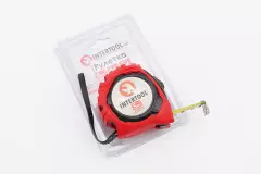 Рулетка з фіксатором 5мx19 мм Магніт MT-0505, (INTERTOOL)