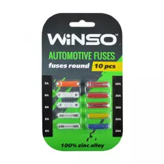 Запобіжники WINSO циліндричні 10шт.
