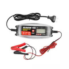 Зарядний пристрій інтелектуальний 6в1, 6/12В, 2/4А, для АКБ 1,2-120 А/год, (ALLIGATOR)