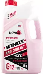 Антифриз Nowax Nowax G12+ -42°C 5кг Червоний