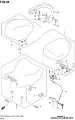 Cable, seat gsx-r100 (45280-18G01-000)
