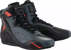Черевики Alpinestars Faster 4, Чорний/Сірий/Червоний, 8.5