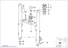 Стопорное кольцо (31422335042)