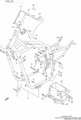 Cover frame head (47350-38A01-20F)