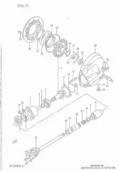 Holder,driven gear v (27329-45100-000)