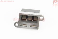 Клапан лепестковый карбюратора Suzuki AD, Sepia (корпус металл) (Китай)