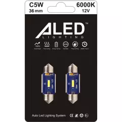Лампа Aled Lighting Festoon 36mm (C5W) CANBUS - WHITE, Білий