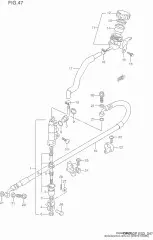 Nut,master cylinder (69693-05A00-000)