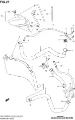 O-ring,cyl water con (17863-33E00-000)