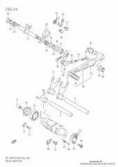 Rod, gear shift dl10 (25525-43510-000)