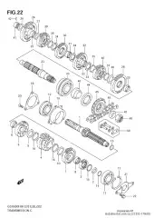 Spacer,engine gsf650 (27532-17H00-000)