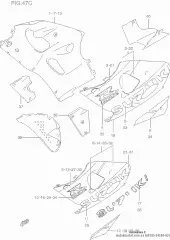 Tape gsx-r600/y (68185-34E80-0JW)
