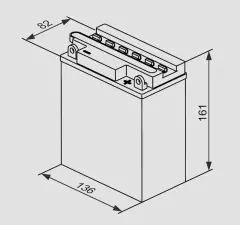 Акумулятор BOSCH 0092M4F320 12Ah 160A