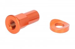 Алюминиевый болт с шайбой ZAP TECHNIX ZAP-8012O, Оранжевый