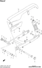 Cap rr swingingarm p (61222-38A01-000)