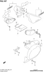 Cushion, side cover (47167-06J00-000)