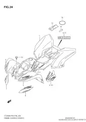 Emblem, suzuki  lt-z (68131-43FA0-CFL)