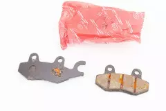 Колодки гальмівні дискові праве вухо, Viper - RACE/STORM/CG/СВ/HONDA-LS125;NSR 50;MBX 50/LIFAN/KYMCO-Pulsar/LONCIN, комплект 2шт, (YOG)