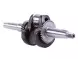 Колінвал м/б 168F/170F (6,5/7Hp), (під конус, d19mm), (з шестернями), (BEST)