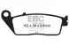 Колодки гальмівні дискові EBC SFAC196