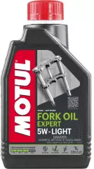 Олива для гідравлічної вилки Motul FORK OIL EXPERT SAE LIGHT напівсинтетична 5W 1л