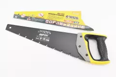 Ножівка по дереву 400мм, 9TPI MAX CUT, загартований зуб, 3D заточування, тефлонове покриття, BLACK ALLIGATOR 14-2440, (MASTERTOOL)
