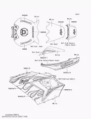 PATTERN,TAIL COVER,LH ZX1400A7 (560671648)