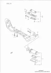 Plate comp,rubber st (43580-38B10-000)