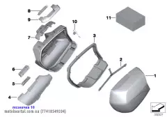 Рем. к-т ленточного ограничителя (77418549204)