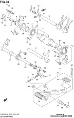 Stopper comp,gear sh (25350-38A00-000)