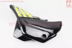 Пластик бічний передній лівий X-Road Light 200-250 чорний з жовтим малюнком (Китай)