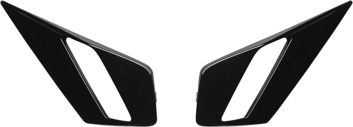 Бічні вентиляційні отвори для підборіддя до шолома ICON Airform, Чорний
