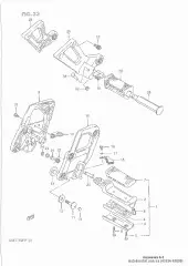 Cover,front footrest (43534-48B00-000)