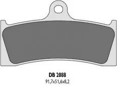 Колодки гальмівні дискові DELTA DB2088RD-N3