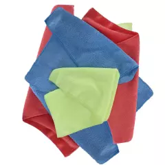Набір із 6 рушників із мікроволокна Oxford Microfibre Towels Pack of 6 Blue/Yellow/Red