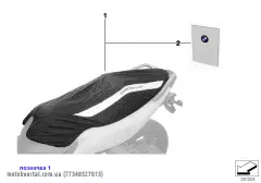 Чехол от дождя на сиденье (77348527015)