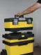 Ящик с колесами STANLEY FatMax Rolling Workshop металлопластмассовый желтый (1-95-621) - Фото 4