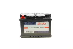 Акумулятор SOLGY 406026 75Ah/700A +L