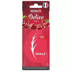 Ароматизатор повітря целюлозний Nowax Delice - Cherry 10г