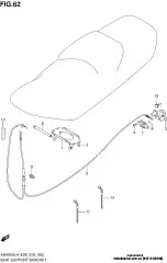 Bolt,seat hinge an40 (45215-05H00-000)